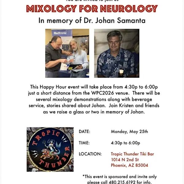 Mixology for Neurology - May 2026