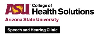 ASU Speech and Hearing Clinic